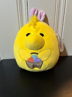 Squishmallows Easter Plushie NWT Peanuts Woodstock